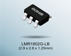 로옴, 업계 최고의 Low noise CMOS OP Amp 「LMR1802G-LB」 개발